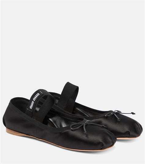 black miu miu ballet flats|women's flats sandals uk.